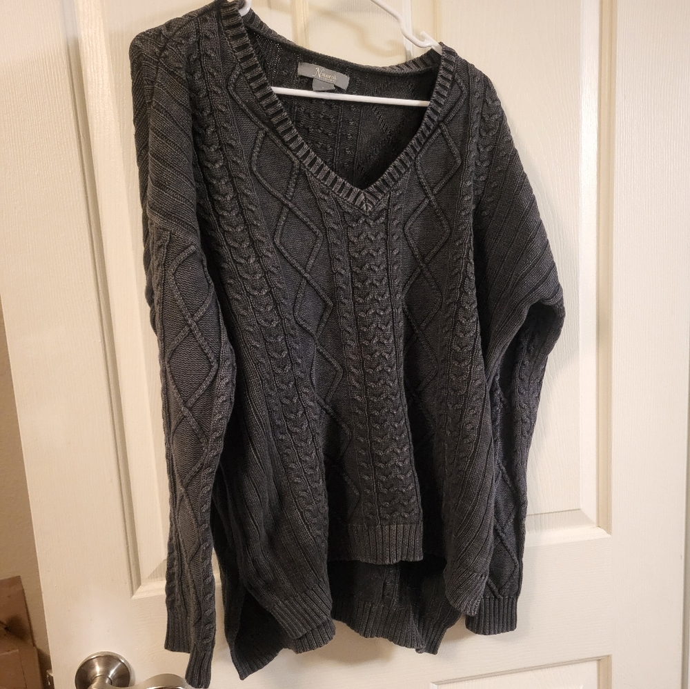 Charcoal grey sweater
